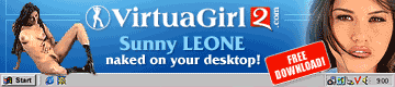 Sunny Leone on Your Desktop! Naked....