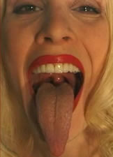 Julie Rage long tongue pornstar